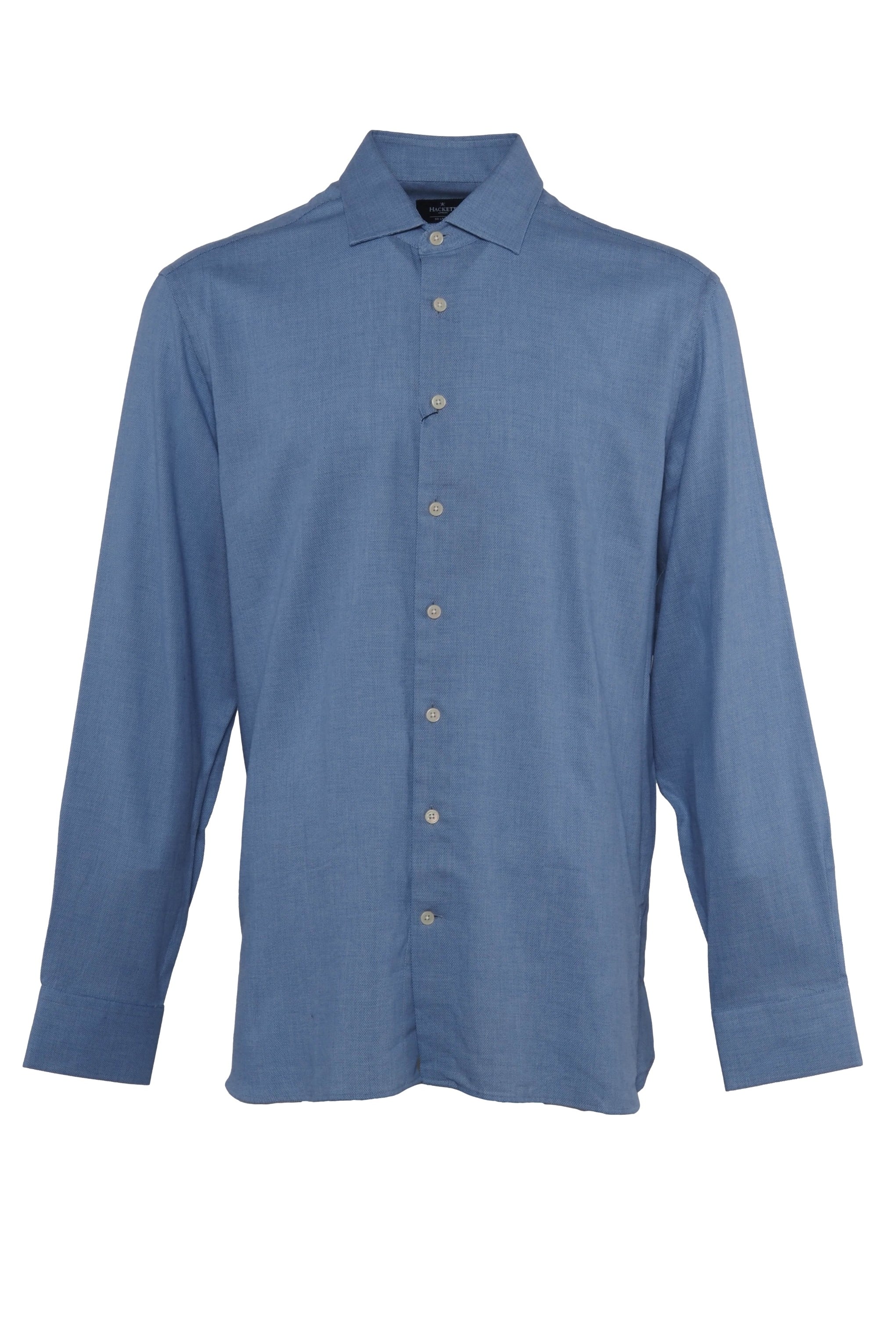 Hackett London Men's Blue Slim Fit 100% Cotton Shirt Size 2XL HM309136