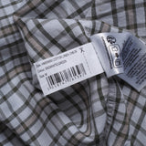 Hackett London Men's Green Check Linen Blend Slim Fit Shirt Size M HM309595
