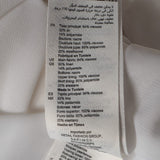 Sandro Damenkleid in Ecru aus einer Mischung aus Leinen , mit offenem Rücken, Größe 40 (FR 12, UK 8, US S) SFPRO02870