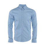 Sandro Paris Men's Blue Slim Fit Long Sleeve Shirt Size XS SHPCM00858