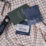 Hackett London Men's Multicolour Check Cotton Long Sleeve Shirt Size M HM309317