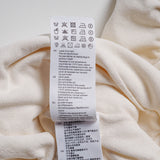 Sandro Damen-Midi-Kleid in Ecru mit „ Strick “-Rüschen, Größe 34 FR, 6 UK, 2 US, SFPRO03028