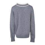 Sandro Women's Grey Cashmere Blend Sweater Size 42 FR 14 UK 10 US SFPPU02391