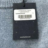 Hackett London Men's Blue Knit  100% Wool Sweater Size L HM702827