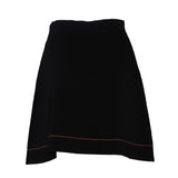 Sandro Paris women's Black Knit A-Line Short Skirt Size 3 L 12 SFPJU00267
