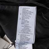 Sandro Men's Black Wool Blend Technical Fabric Hooded Parka Size M SHPMA00333