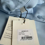Sandro Paris Men's Blue Long Sleeve 100% Viscose Shirt Size L SHPCM01121