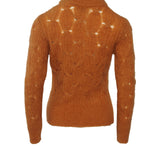 Sandro Women's Camel Knit Mohair Blend Sweater Size 34 FR 6 UK 2 US SFPPU01319