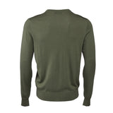 Hackett London Men's Green Knit Merino Wool & Silk Sweater Size XL HM702803