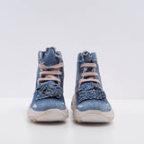 Hogan Women's Blue Interaction H525 Tron Tes Fra Sneakers Size 39 EU 6 UK 9 US