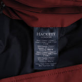 Hackett London Men's Red Vest Size M Badge Gilet HM402823