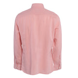 Hackett London Men's Pink Cotton & Linen Shirt Size L HM309530