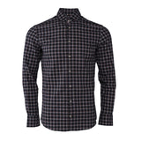 Hackett London Men's Brown Checked Shirt Size XL Check HM309213