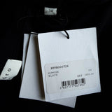 Sandro Damenkleid, schwarz, langärmelig, plissiert, Midi-Länge, Größe 34FR, 6UK, 2US, SFPRO00726
