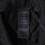 Maje Damen-Hose, schwarz, konisch geschnitten, maßgeschneidert, Hose Stoffhose , Größe 36 S, UK 8, MFPPA00438