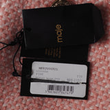 Maje Rosa Tweed-Minirock aus Wollmischung für Damen Größe 38 FR 10 UK 6 US MFPJU00921