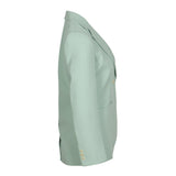 Sandro Women's Green Tailored Blazer Jacket Size 34 FR 6 UK 2 US SFPVE00507