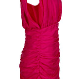 Sandro Women's Pink Sleeveless Draped Dress Size 40 FR 12 UK 8 US SFPRO02870