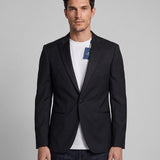 Hackett London Men's Black Wool Mohair Suit Jacket Size 36S HM450228