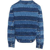 Sandro Women's Blue Oversized Denim Jacket Size 34 FR 6 UK 2 US SFPBL00587