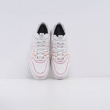 Hogan Women's White Rebel H562 Lav Eff Scritta Sneakers Size 41 EU 8 UK 11 US