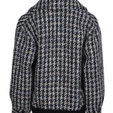 Sandro Women's Navy Oversized Tweed Jacket Size 40 FR 12 UK 8 US SFPVE00588
