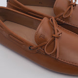Tod's Women's Brown D90 Corteccia Ch Loufers Size 39.5 EU 6.5 UK 9.5 US