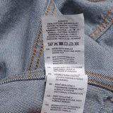 GANT Men's Blue Logo 100% Cotton Denim Jacket Size S 7006318