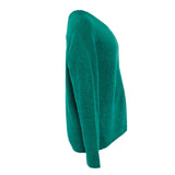 Maje Women's Green Knitted Wool Blend Sweater Size 40 FR 12 UK 8 US MFPPU00351