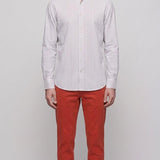 Hackett London Men's Red Corduroy Chino Trousers Size 34 R HM212399