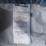 Sandro Women's Blue Cotton Boyfriend Cut Jeans Size 40 FR 12 UK 8US SFPJE00398