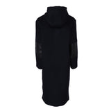 Sandro Women's Navy Hooded Wool Blend Coat Size 42 FR 14 UK 10 US SFPOU00602