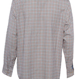 Hackett London Men's Multicolor Check Cotton Long Sleeve Shirt Size 3XL HM309317