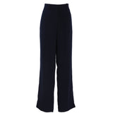 Maje Women's Navy Straight Leg Trousers Size 40 FR 12 UK 8 US MFPPA00271