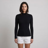 Maje Damen-Pullover in Schwarz, „ Strick  “, aus einer Mischung ausWolle , Größe 36 (FR), 8 (UK), 4 (US), Artikelnummer MFPPU00524