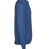 Hackett London Men's Blue Knit Wool & Silk Blend Sweater Size S HM702834