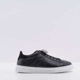 Hogan Men's Black H365 Allacciato H Canaletto Sneakers Size 40.5 EU 7 UK 8.5 US