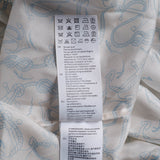 Sandro Damenkleid in Ecru, langärmelig, 100 % Seide , Größe 38 FR, 10 UK, 8 US, SFPRO02225