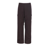 Sandro Men's Dark Brown Cotton Cargo Trousers Size 46 FR 36 UK 38 US SHPPA01193