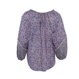 Maje Women's Multicolor Floral Cotton Blouse Size 40 FR 12 UK 8 US MFPTO00577