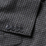 Hackett London Men's Brown Houndstooth Wool Blazer Jacket Size 40R HM443106R