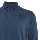 Hackett London Men's Blue Knit Logo Sweatshirt Size S HM576788