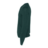 Hackett London Men's Dark Green Knit V-Neck Wool & Silk Sweater Size M HM702835