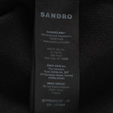 Sandro Damen-Midi-Strickkleid in Schwarz, Größe 36 FR, 8 UK, 4 US, SFPRO03187