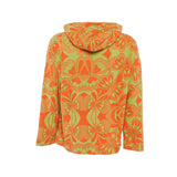 Sandro Paris Men's Multicolor Oversized Terrycloth Hoodie Size L SHPSW00490