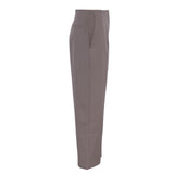 Sandro Women's Grey Wool Blend Cropped Trousers Size 38 FR 10 UK 8 US SFPPA00954