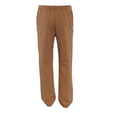 Sandro Men's Brown Embroidered Logo Fleece Jogging Trousers Size L SHPJO00051
