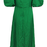 Sandro Damen-Langkleid in Grün mit Strasssteinen, Größe 34 FR, 6 UK, 2 US, SFPRO02951