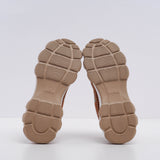 Hogan Women's Brown Hyperactive Allac Forature Sneakers Size 37 EU 4 UK 7 US