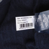 Hackett London Top-Pullover „ Strick  “ „Wolle “ Kaschmir, blau, mit Reißverschluss, Größe 2XL, HM702846